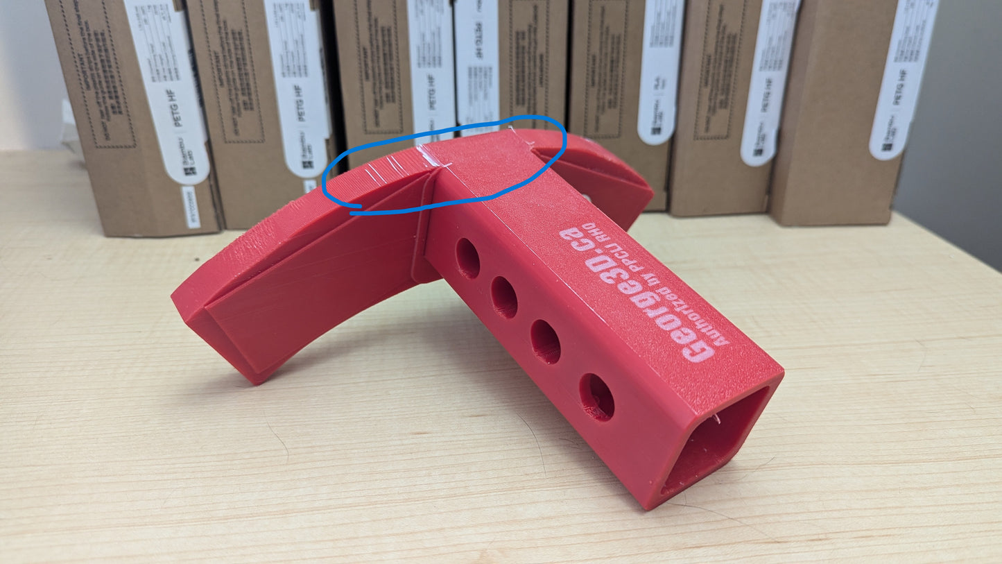 PPCLI Hitch Receiver Cover - IA and STOPPAGES SALE ITEM -#2