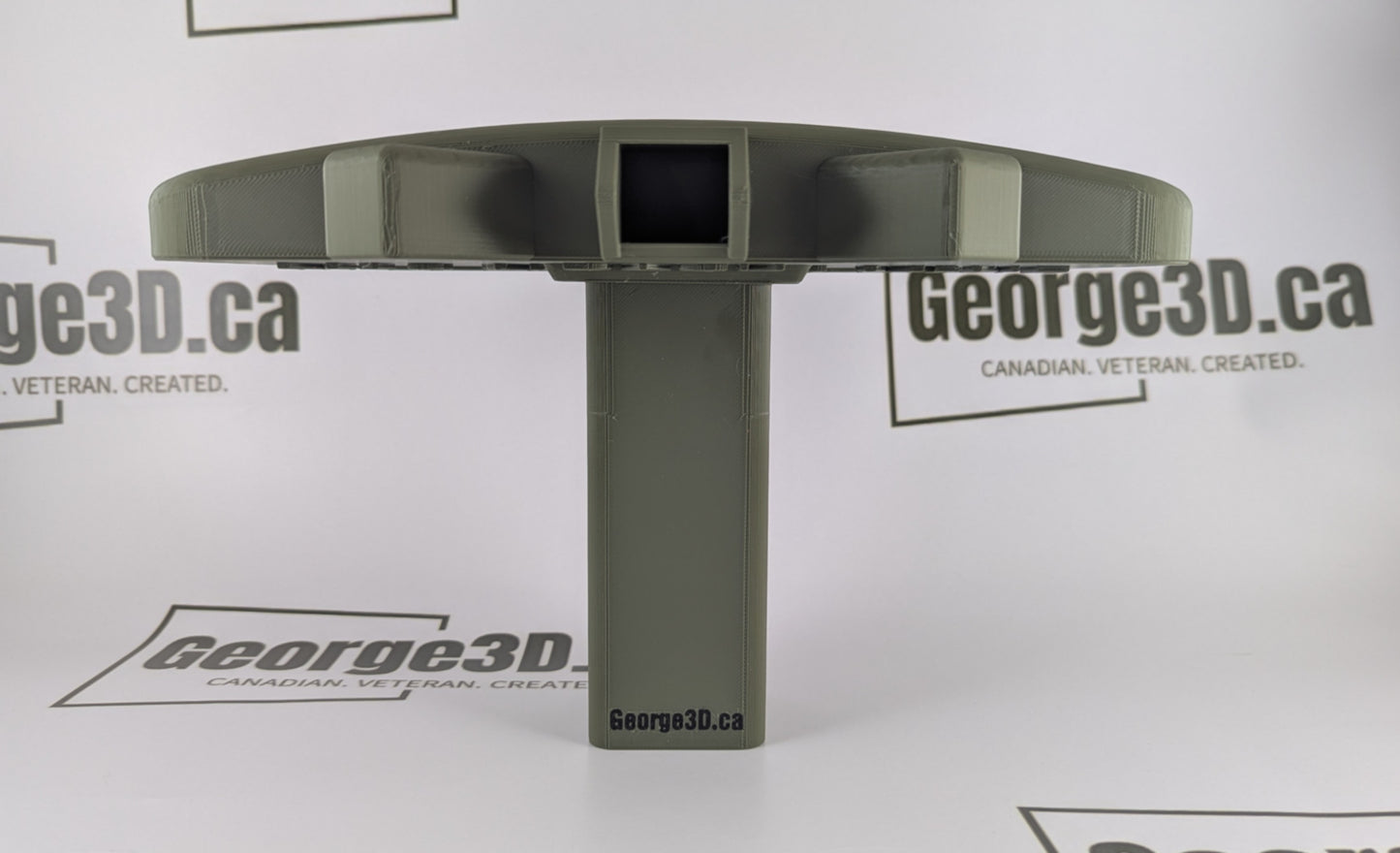 Claymore Hitch Receiver Cover | "Front Toward Enemy"