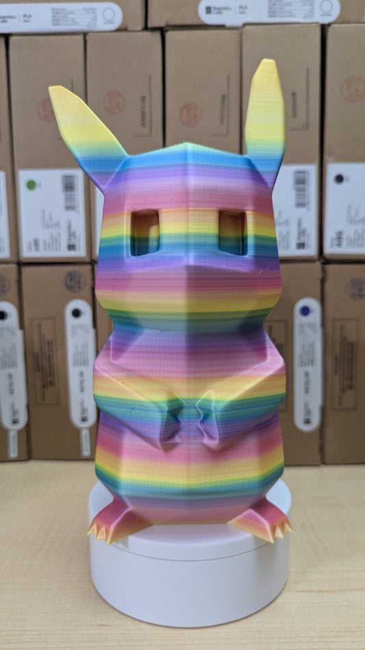 Low-Poly Pikachu Bank