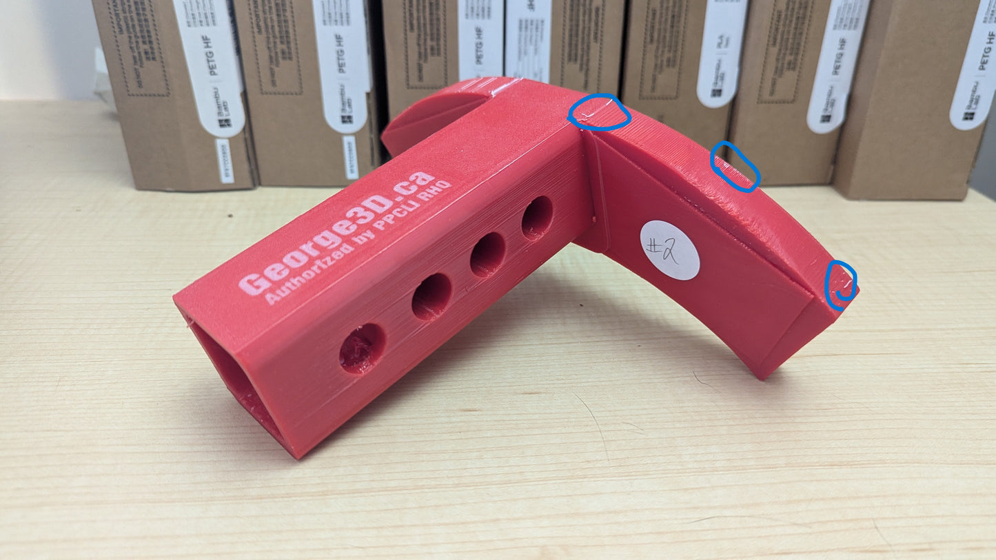 PPCLI Hitch Receiver Cover - IA and STOPPAGES SALE ITEM -#2