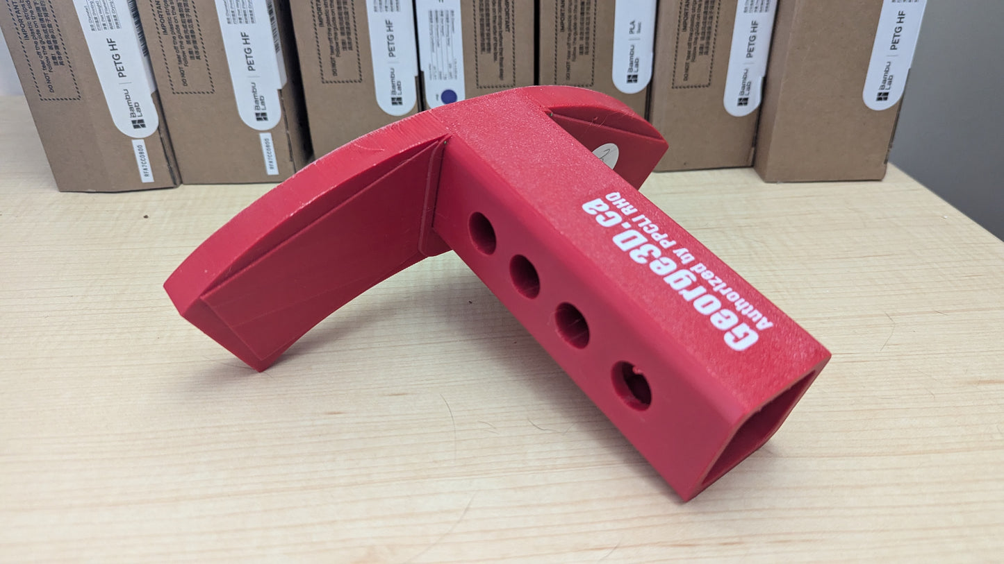 PPCLI Hitch Receiver Cover - IA and STOPPAGES SALE ITEM -#3