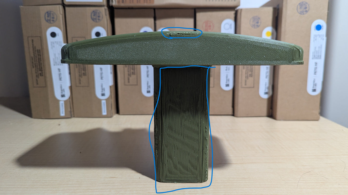 Claymore Hitch Receiver Cover - IA and STOPPAGES SALE Item #6 - Regular, 2 Inch, OG/Yellow