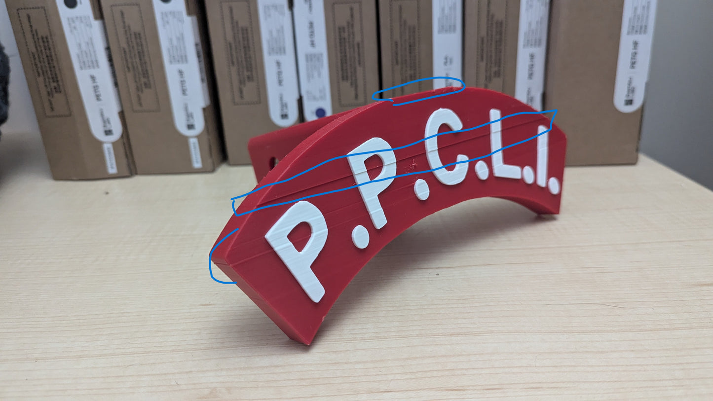 PPCLI Hitch Receiver Cover - IA and STOPPAGES SALE ITEM -#9