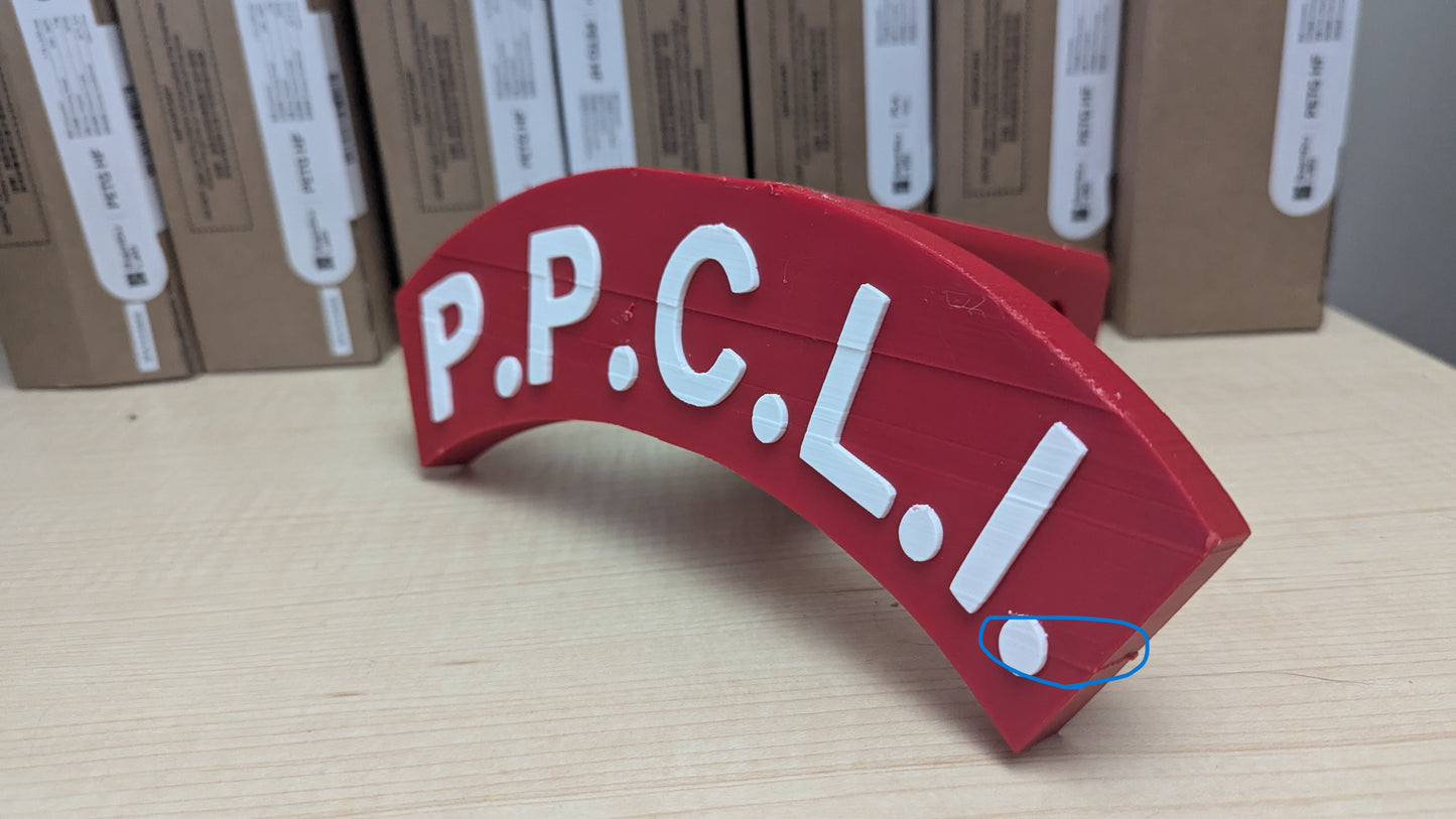 PPCLI Hitch Receiver Cover - IA and STOPPAGES SALE ITEM -#9