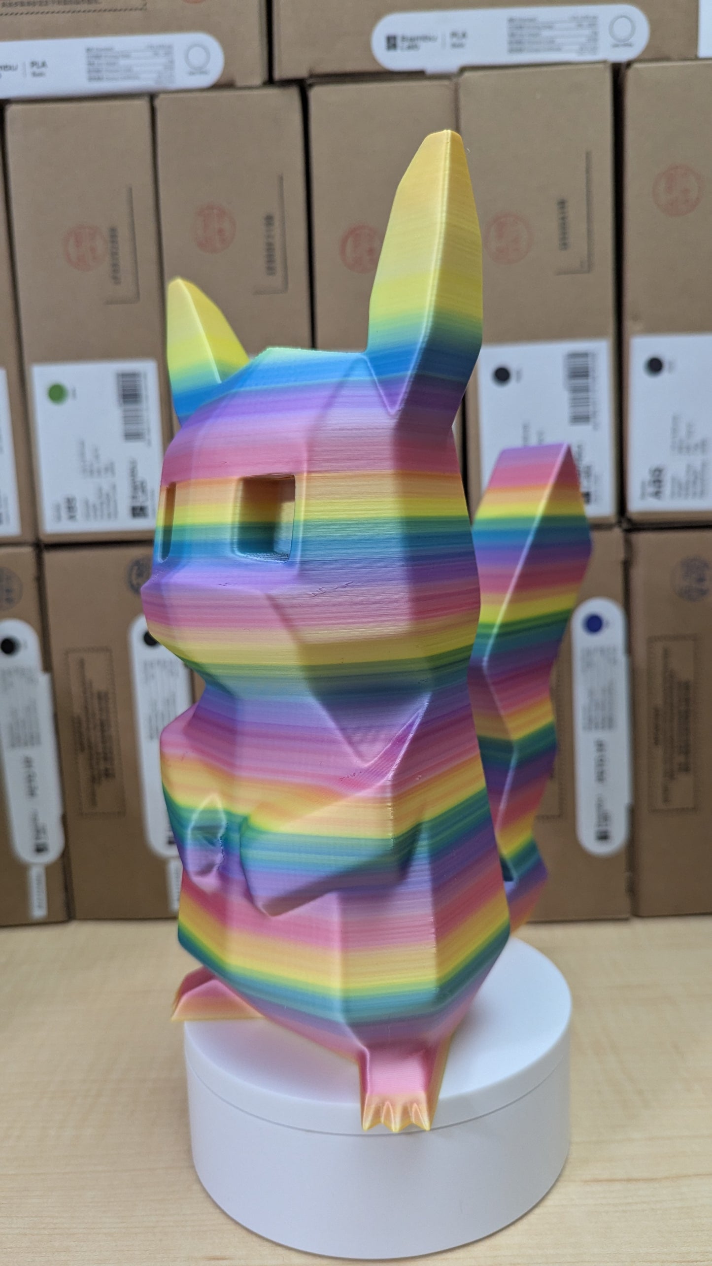 Low-Poly Pikachu Bank